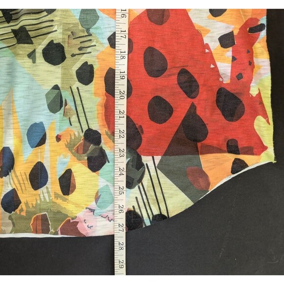 Jess & Jane Womens XL Abstract Print Lightweight Pullover Tunic Top - Picture 7 of 7